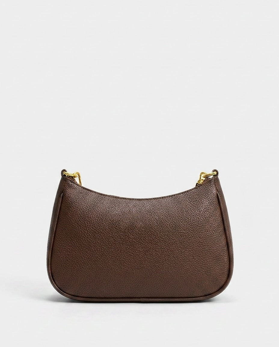 Évarine Bellecour | Chain Strap Crescent Shoulder Bag