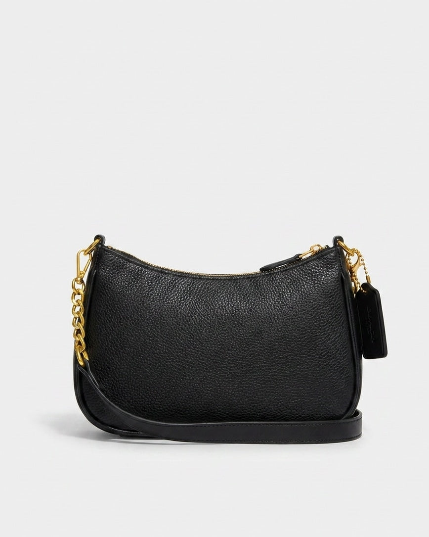 Évarine Bellecour | Chain Strap Crescent Shoulder Bag