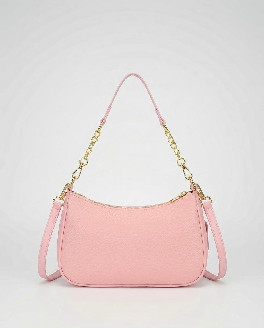 Évarine Bellecour | Chain Strap Crescent Shoulder Bag