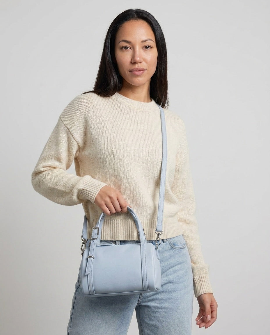 Flore de Vauclair | Structured Barrel Top Handle Bag