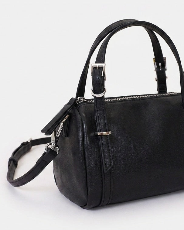 Flore de Vauclair | Structured Barrel Top Handle Bag