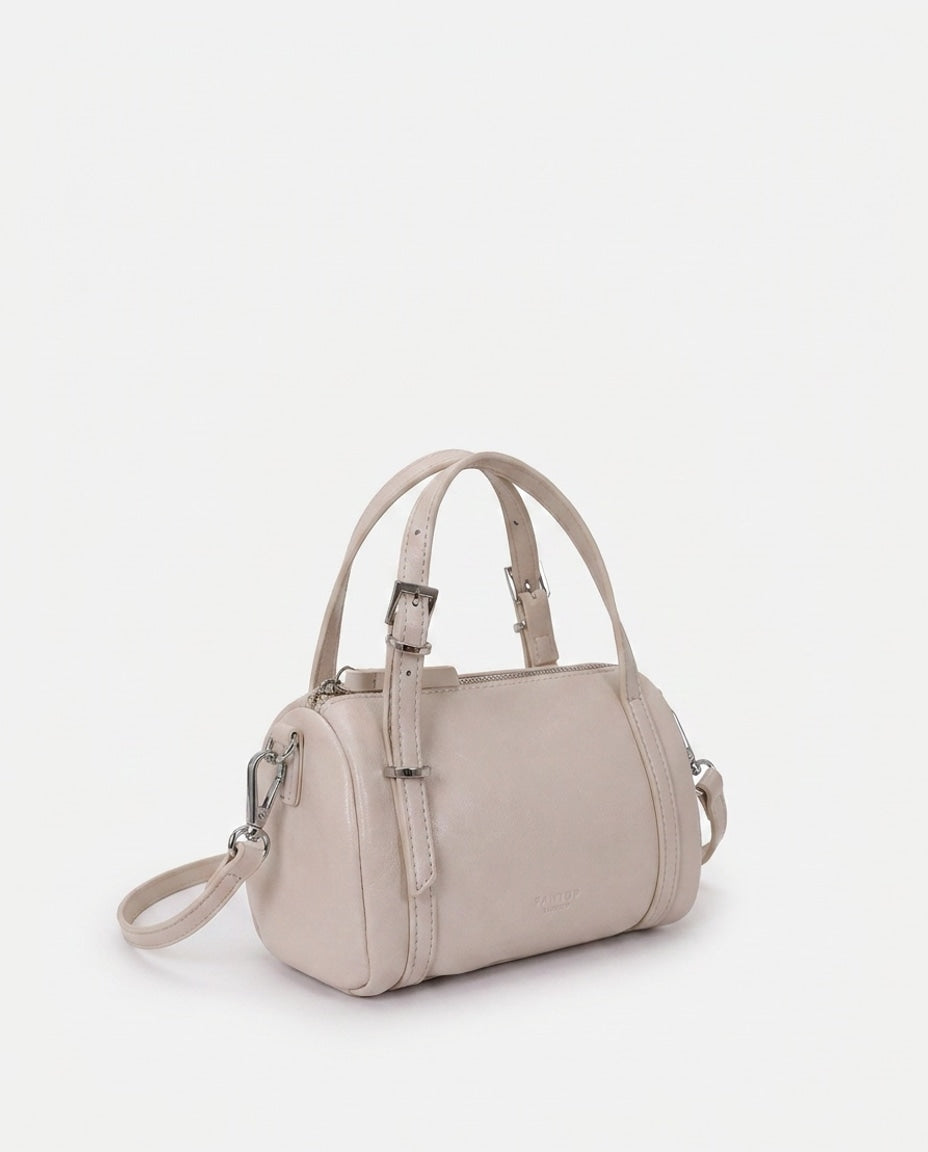 Flore de Vauclair | Structured Barrel Top Handle Bag