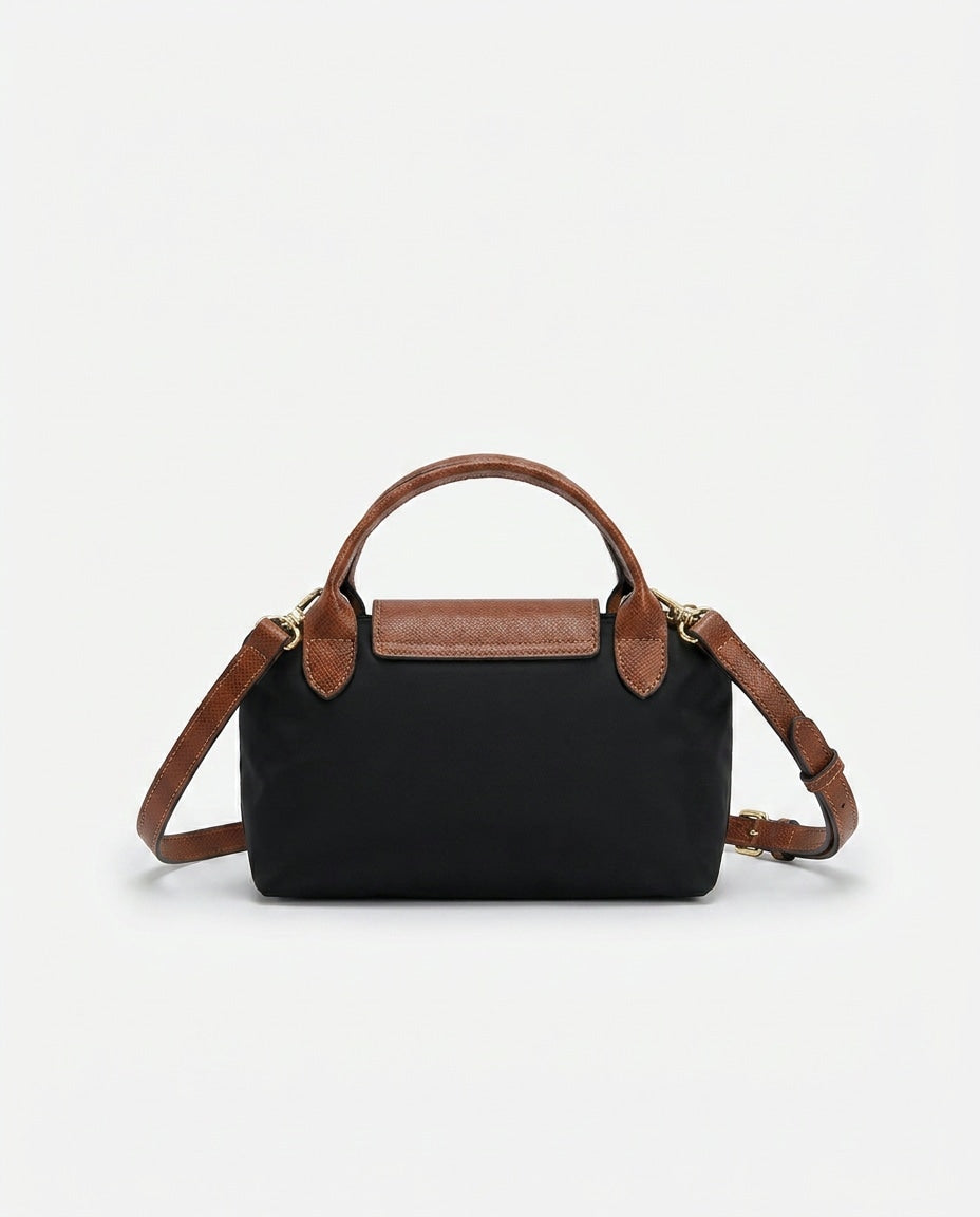 Euphémie Bellevaux | Scalloped Flap Mini Crossbody Bag