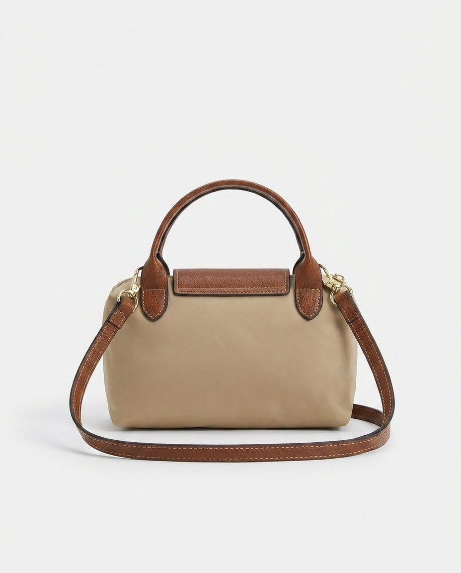 Euphémie Bellevaux | Scalloped Flap Mini Crossbody Bag