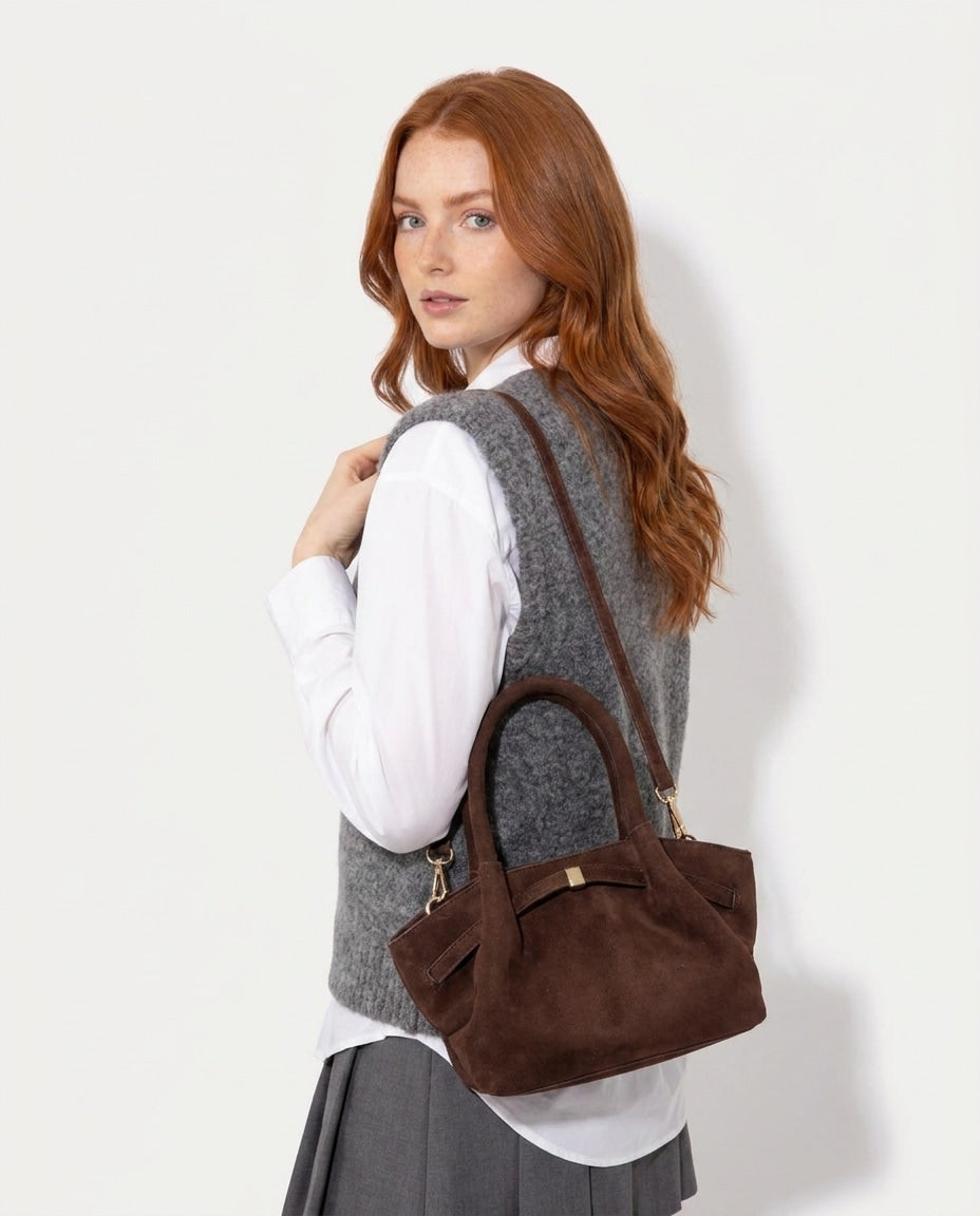 Brune Chabosseau | Slouchy Winged Mini Crossbody Bag