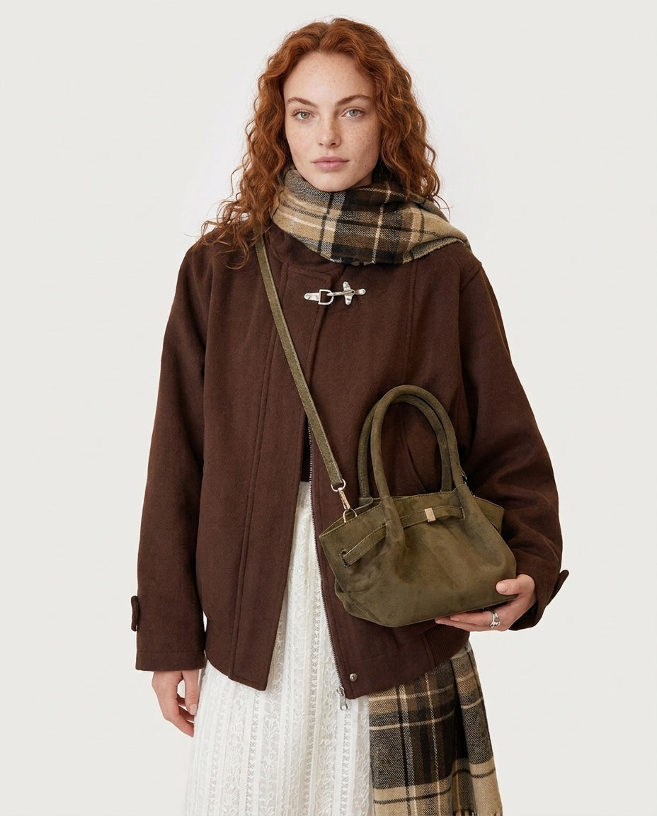 Brune Chabosseau | Slouchy Winged Mini Crossbody Bag