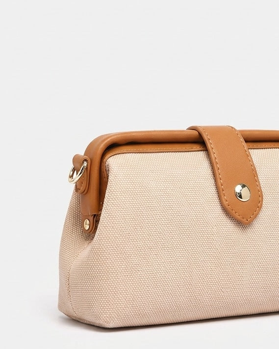 Althéa Mornet | Two-Tone Frame Crossbody Bag