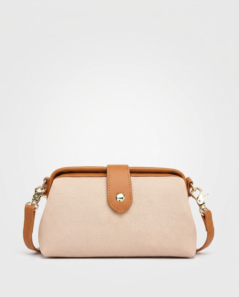 Althéa Mornet | Two-Tone Frame Crossbody Bag
