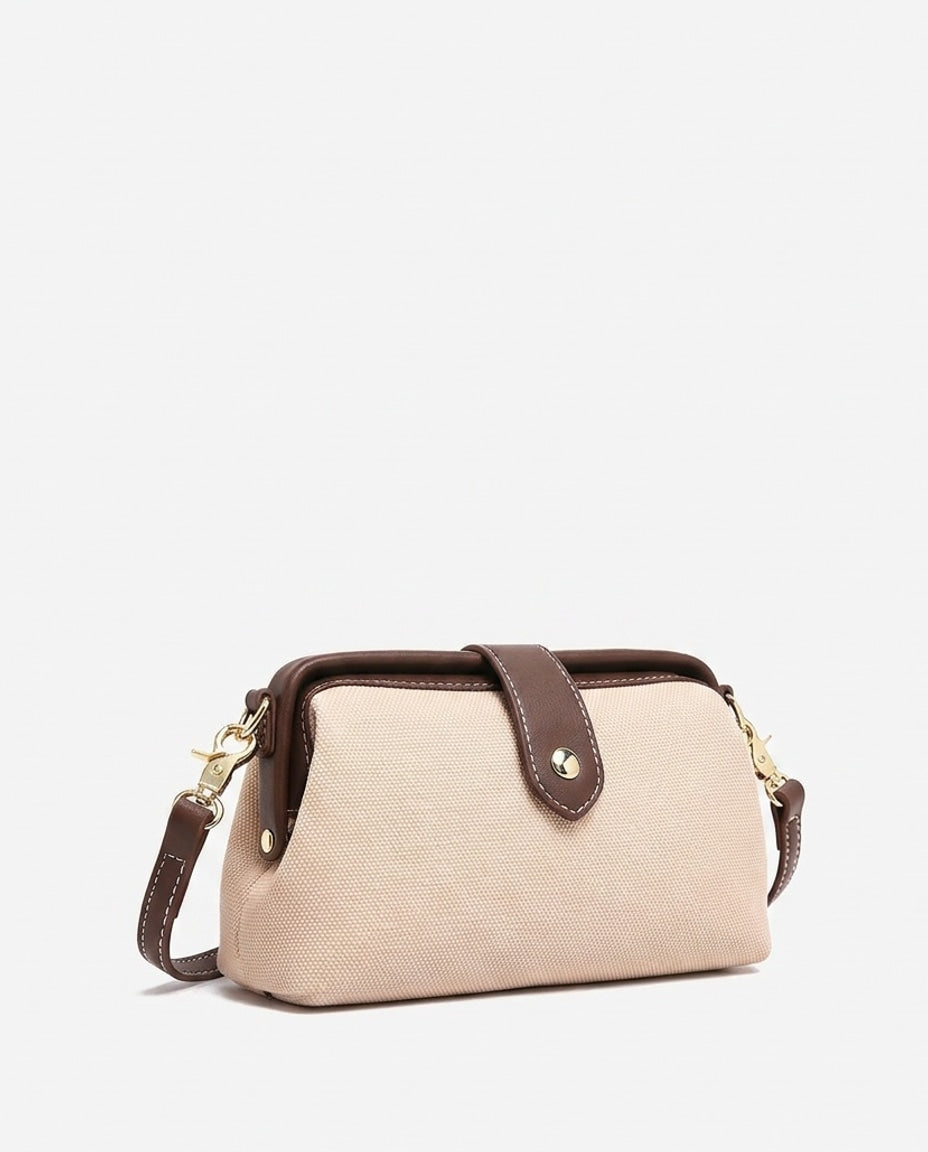 Althéa Mornet | Two-Tone Frame Crossbody Bag