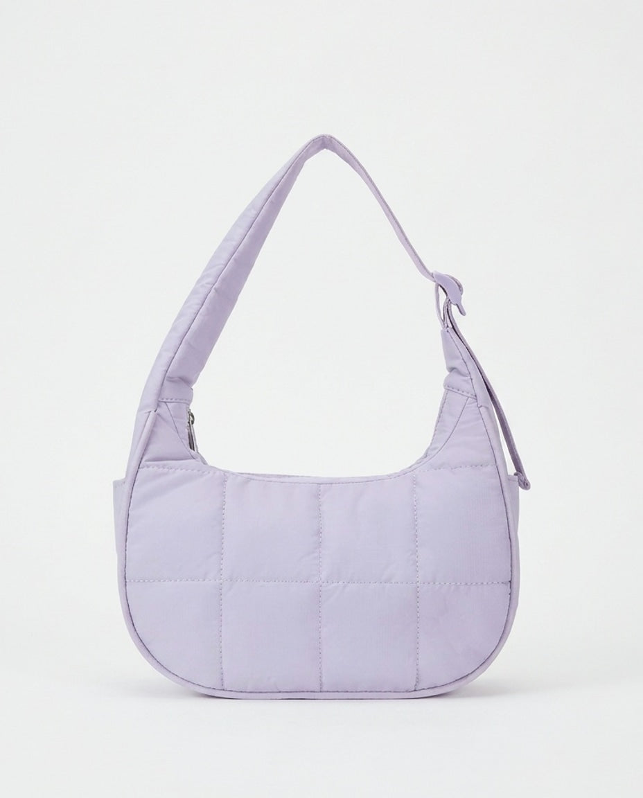 Théoline D'Aubrac | Quilted Crescent Hobo Bag