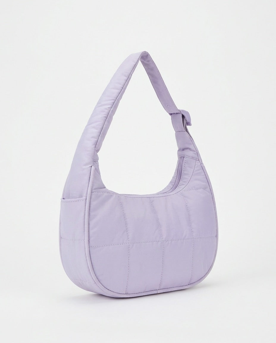 Théoline D'Aubrac | Quilted Crescent Hobo Bag