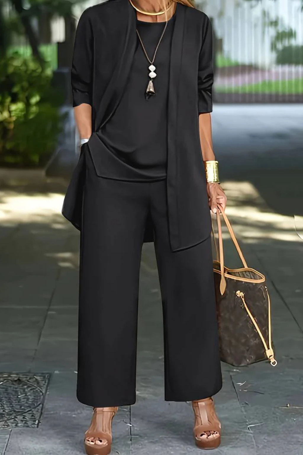 Aurora D’Amalfi | Elegant Women’s Formal 3-Piece Set