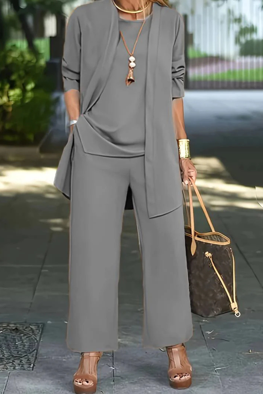 Aurora D’Amalfi | Elegant Women’s Formal 3-Piece Set