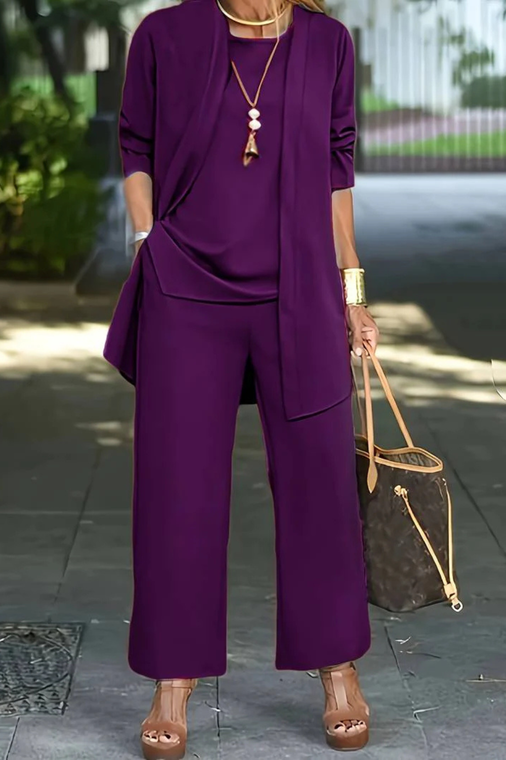Aurora D’Amalfi | Elegant Women’s Formal 3-Piece Set