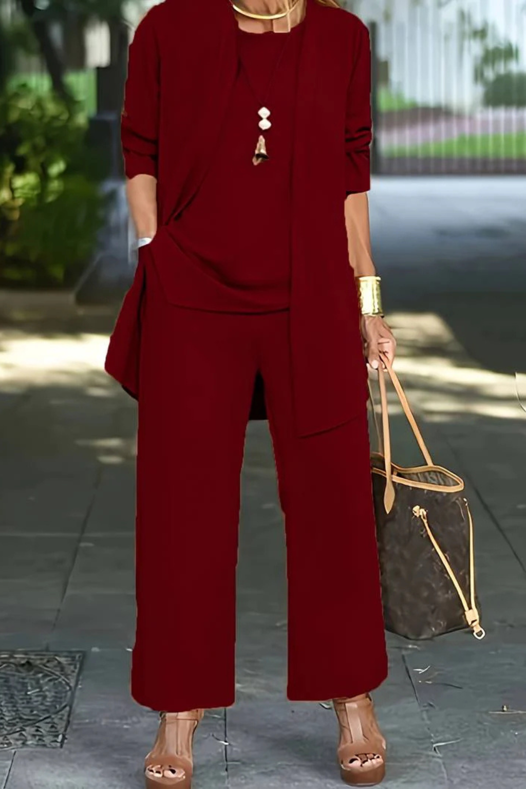 Aurora D’Amalfi | Elegant Women’s Formal 3-Piece Set