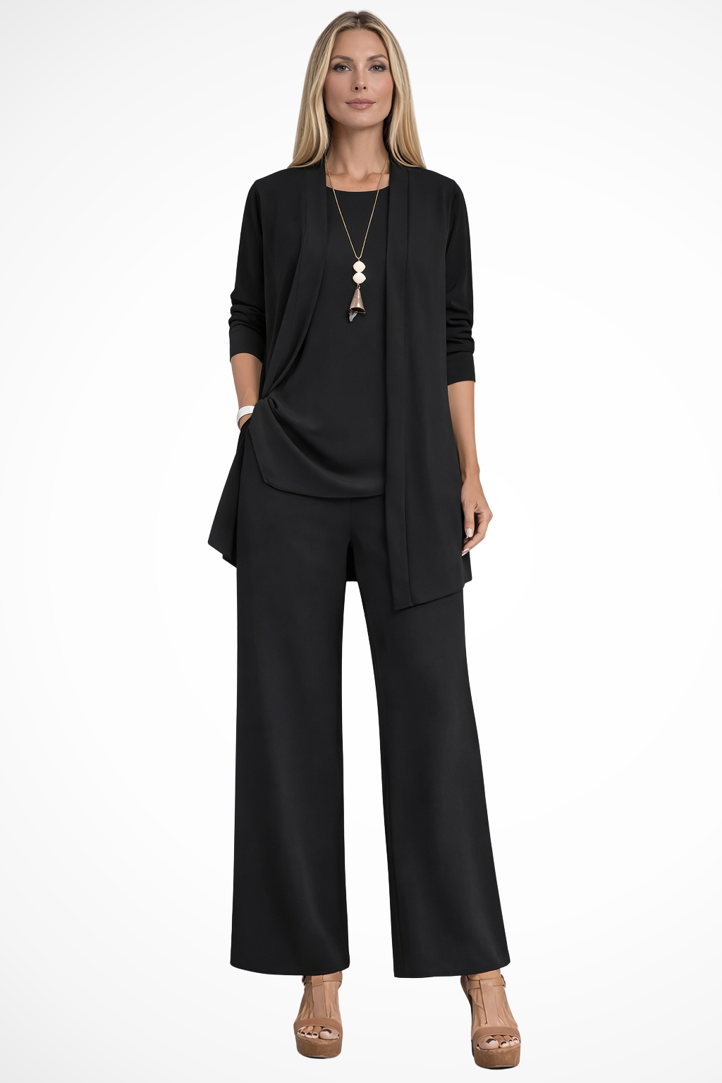 Aurora D’Amalfi | Elegant Women’s Formal 3-Piece Set
