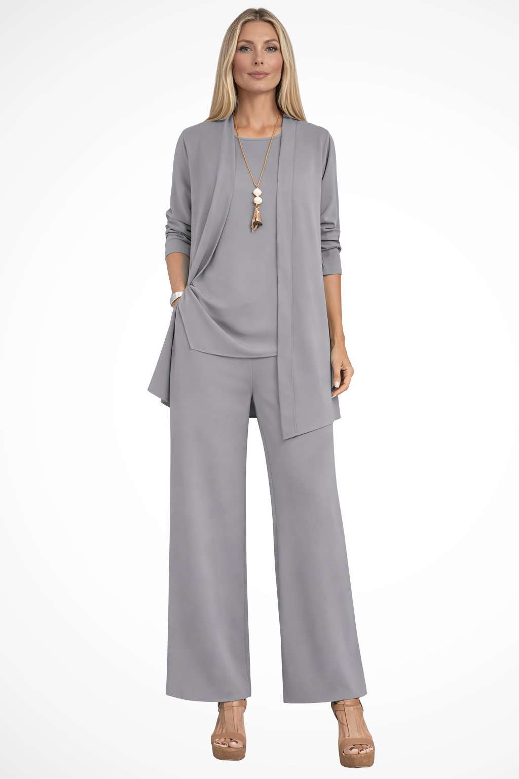 Aurora D’Amalfi | Elegant Women’s Formal 3-Piece Set
