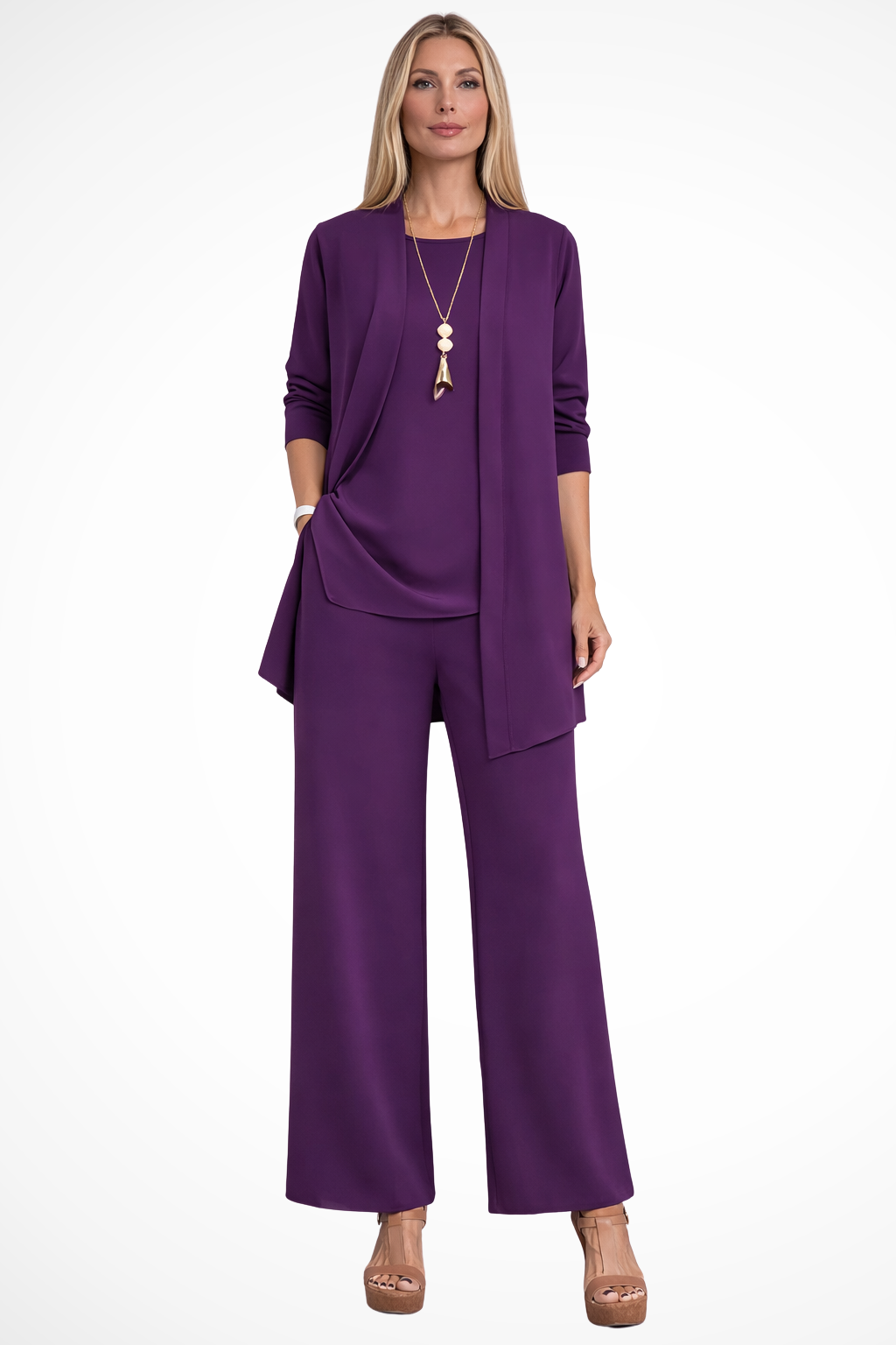 Aurora D’Amalfi | Elegant Women’s Formal 3-Piece Set