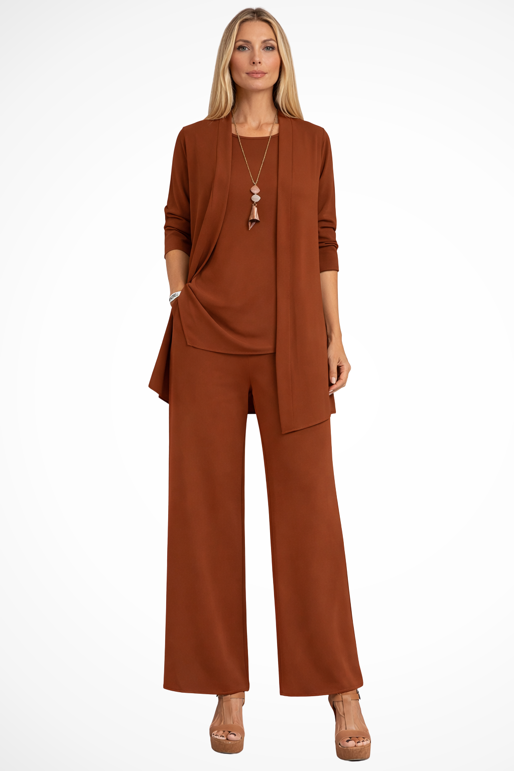 Aurora D’Amalfi | Elegant Women’s Formal 3-Piece Set