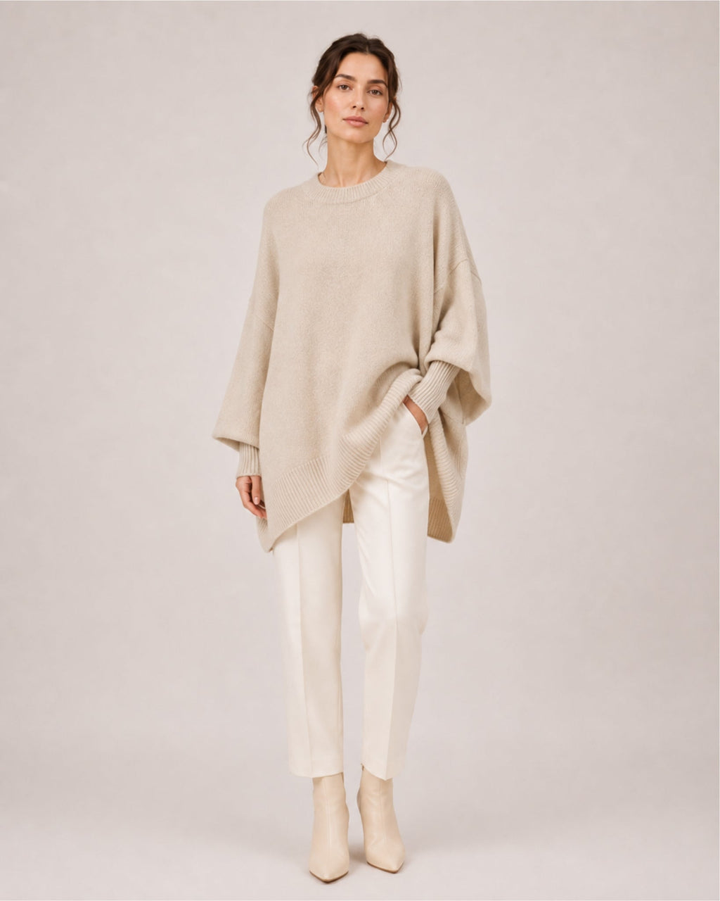 Stella D’Argento | Women's Oversized Knitted Sweater