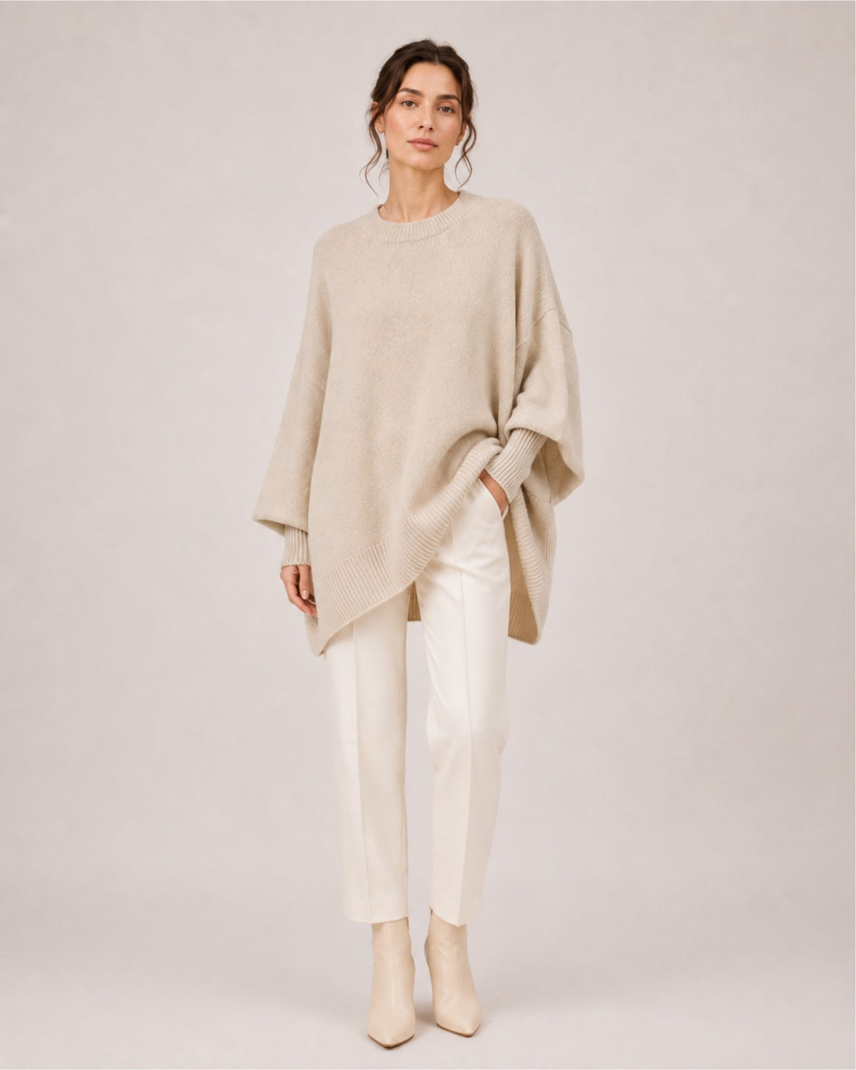Stella D’Argento | Women's Oversized Knitted Sweater