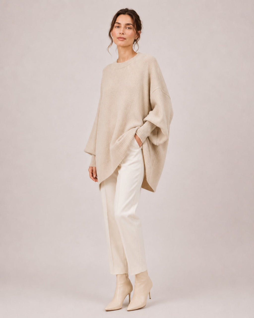 Stella D’Argento | Women's Oversized Knitted Sweater
