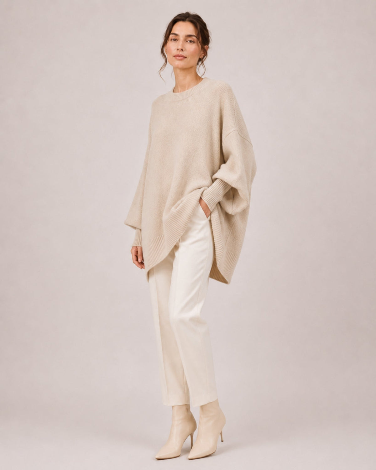 Stella D’Argento | Women's Oversized Knitted Sweater