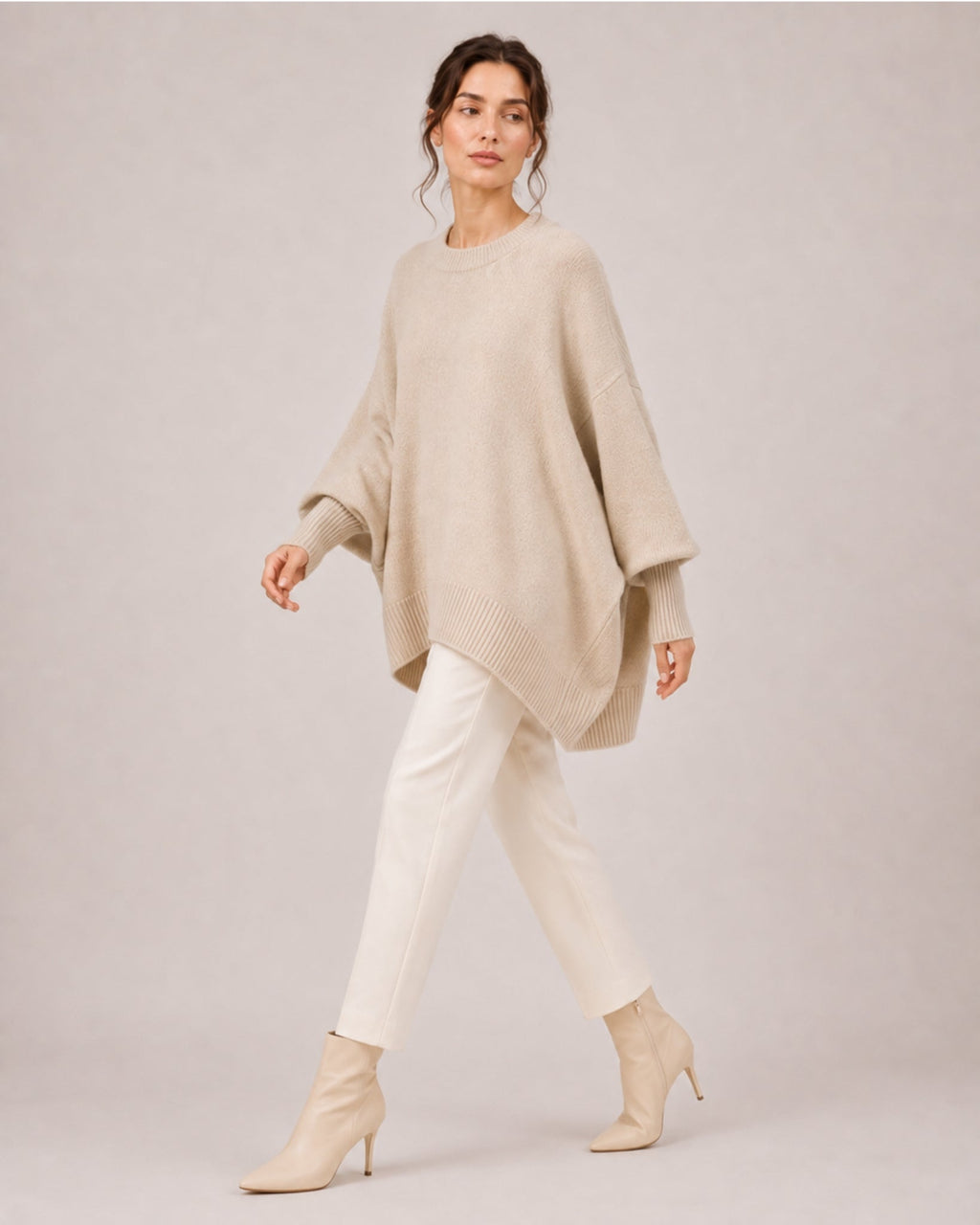 Stella D’Argento | Women's Oversized Knitted Sweater