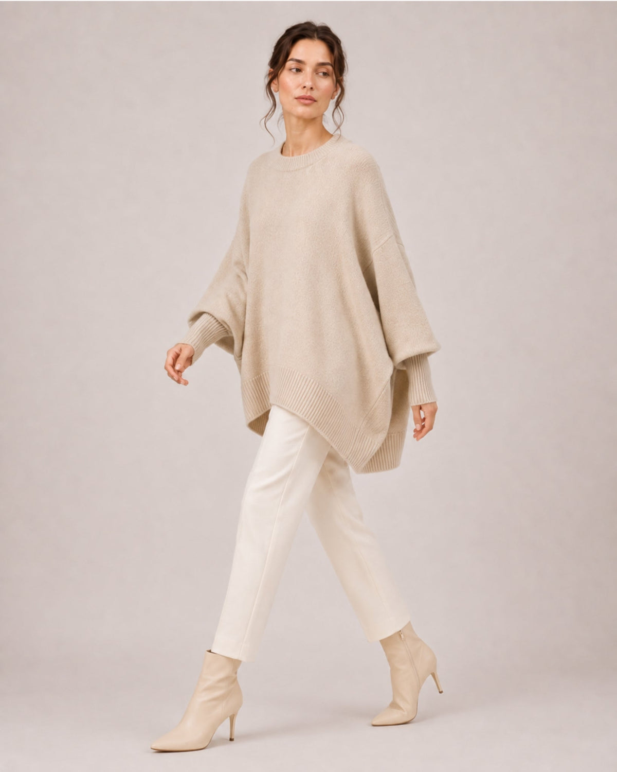 Stella D’Argento | Women's Oversized Knitted Sweater