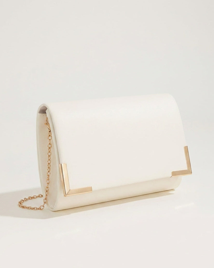 Aude Villeret | Chain Strap Envelope Clutch Bag