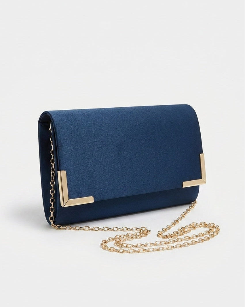Aude Villeret | Chain Strap Envelope Clutch Bag