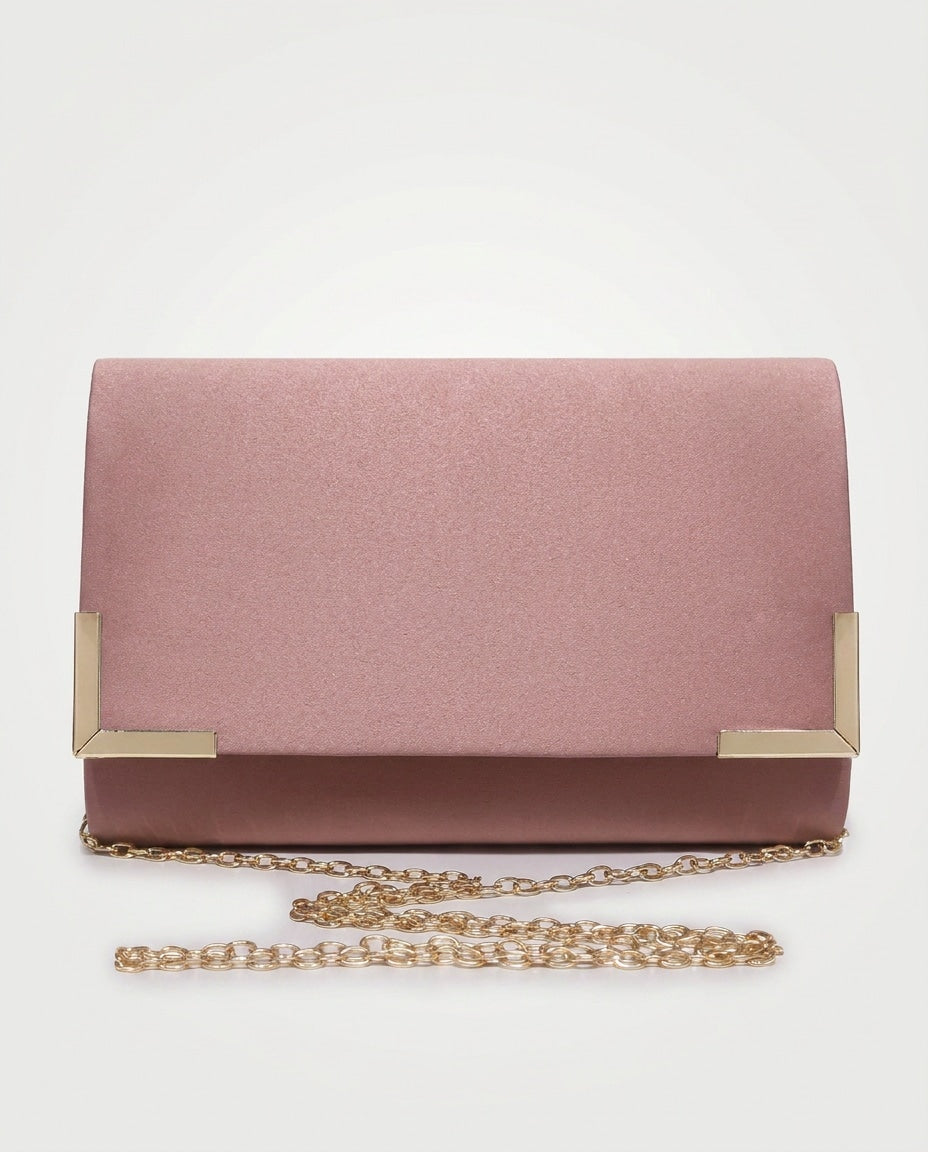 Aude Villeret | Chain Strap Envelope Clutch Bag