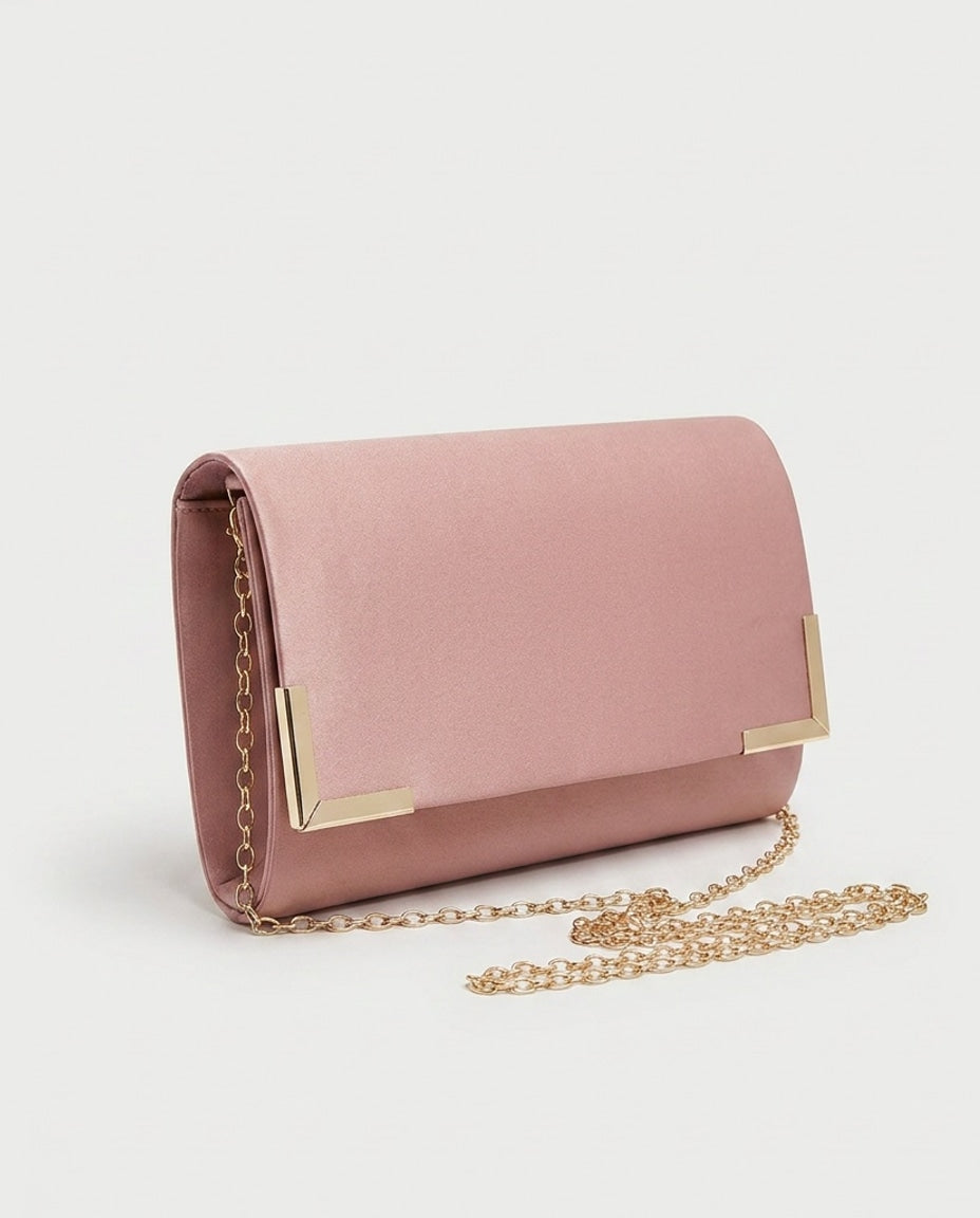 Aude Villeret | Chain Strap Envelope Clutch Bag