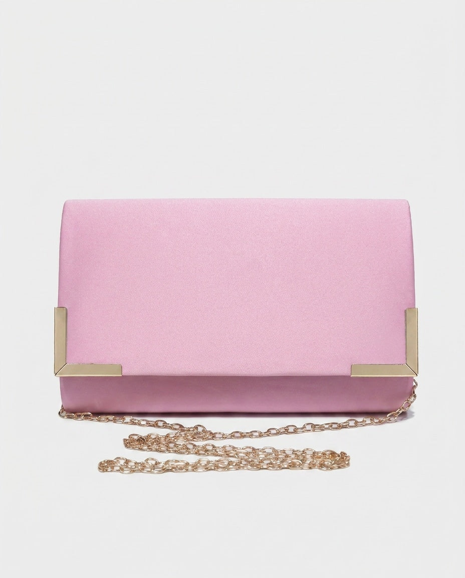 Aude Villeret | Chain Strap Envelope Clutch Bag