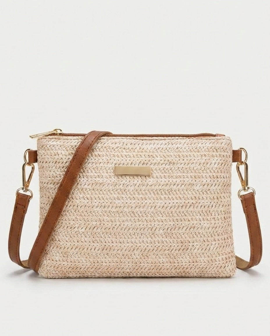 Alizée Saint-Rémy | Slim Woven Crossbody Bag