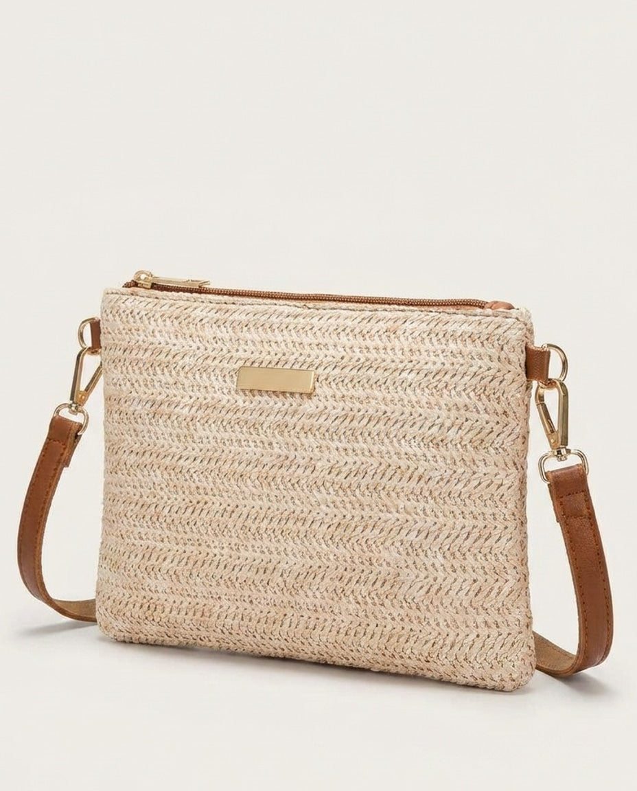 Alizée Saint-Rémy | Slim Woven Crossbody Bag