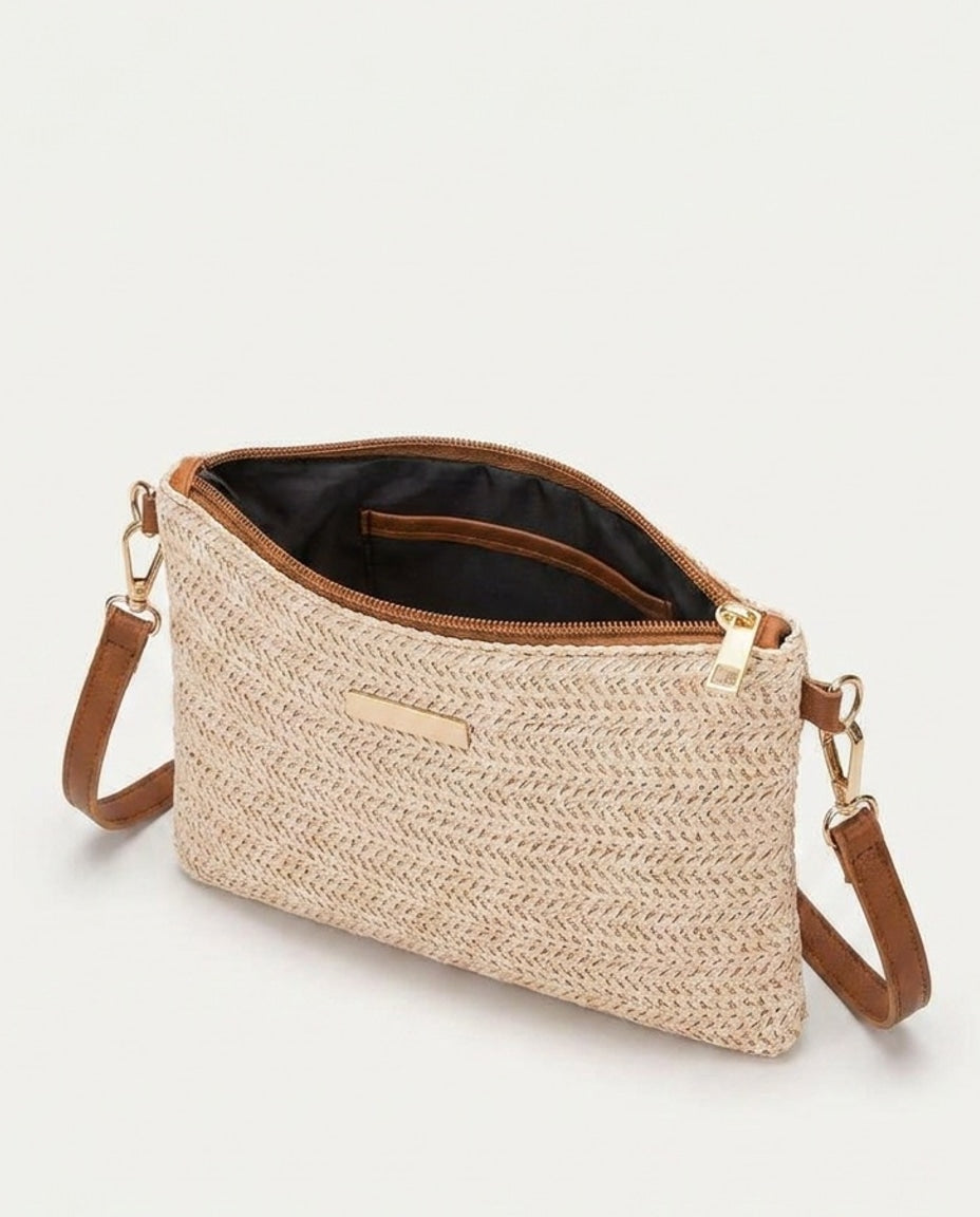 Alizée Saint-Rémy | Slim Woven Crossbody Bag