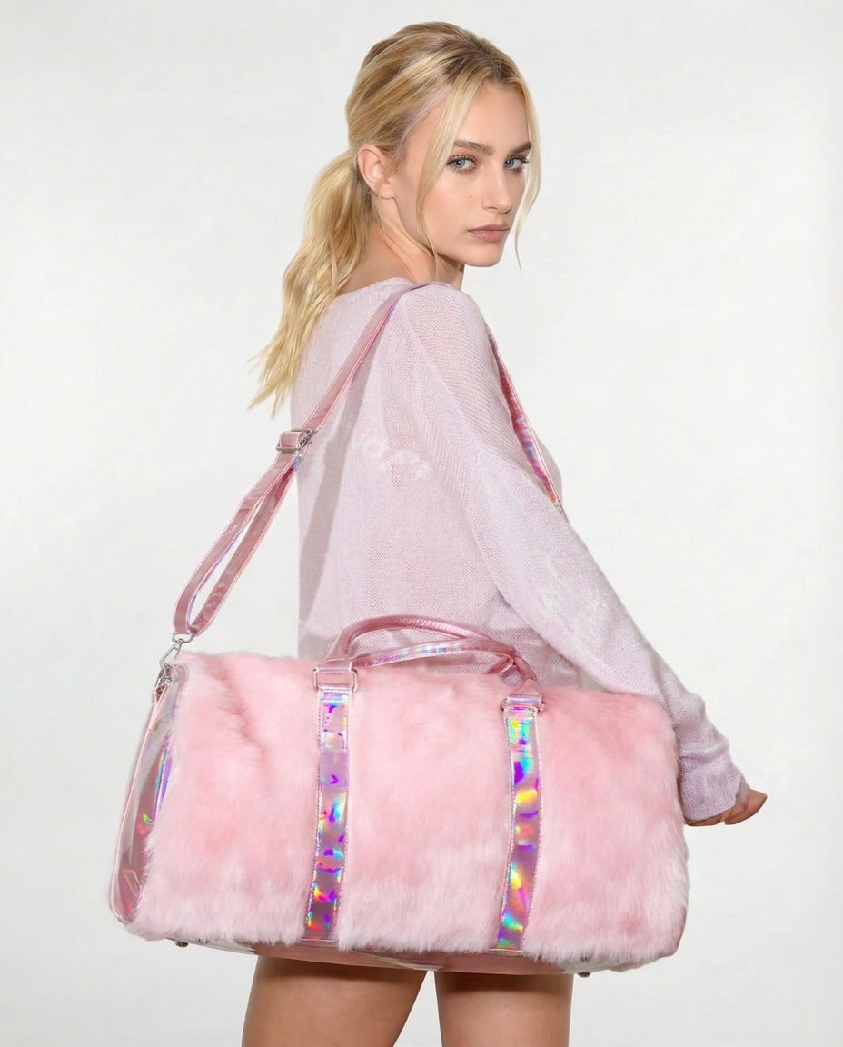 Cassandre Chavanel | Textured Duffle Shoulder Bag