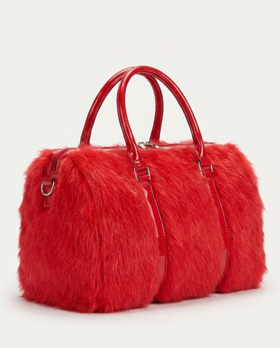 Cassandre Chavanel | Textured Duffle Shoulder Bag