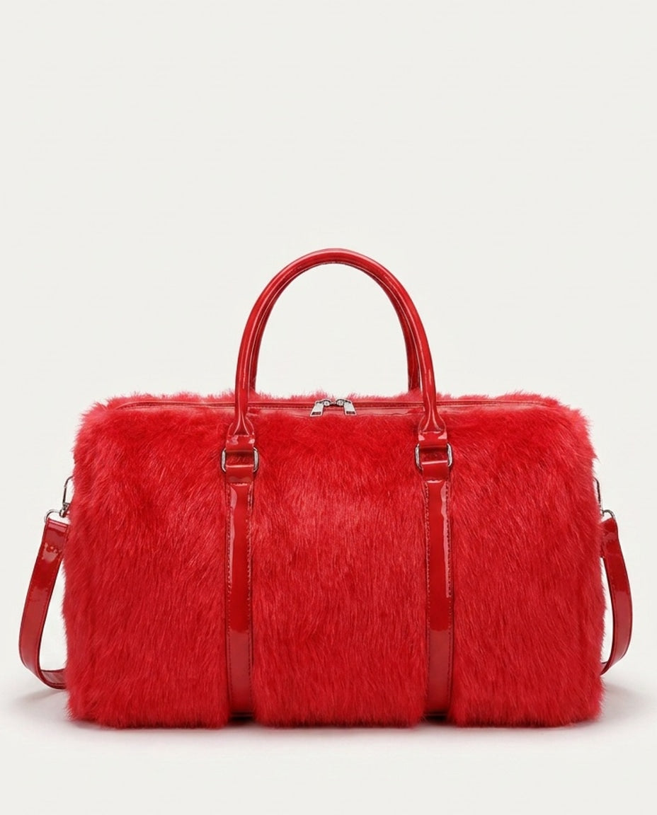 Cassandre Chavanel | Textured Duffle Shoulder Bag