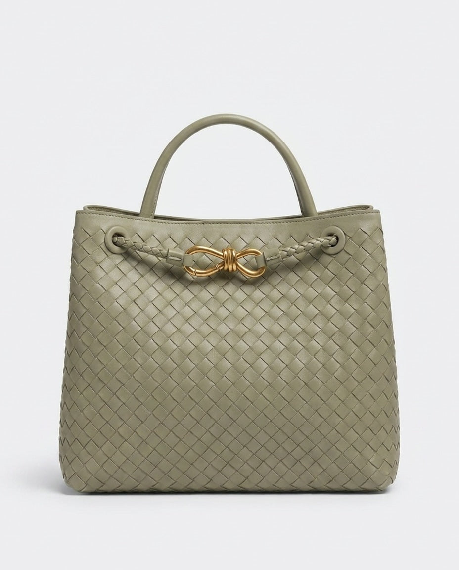 Astrée Chassard | Structured Woven Top-Handle Handbag