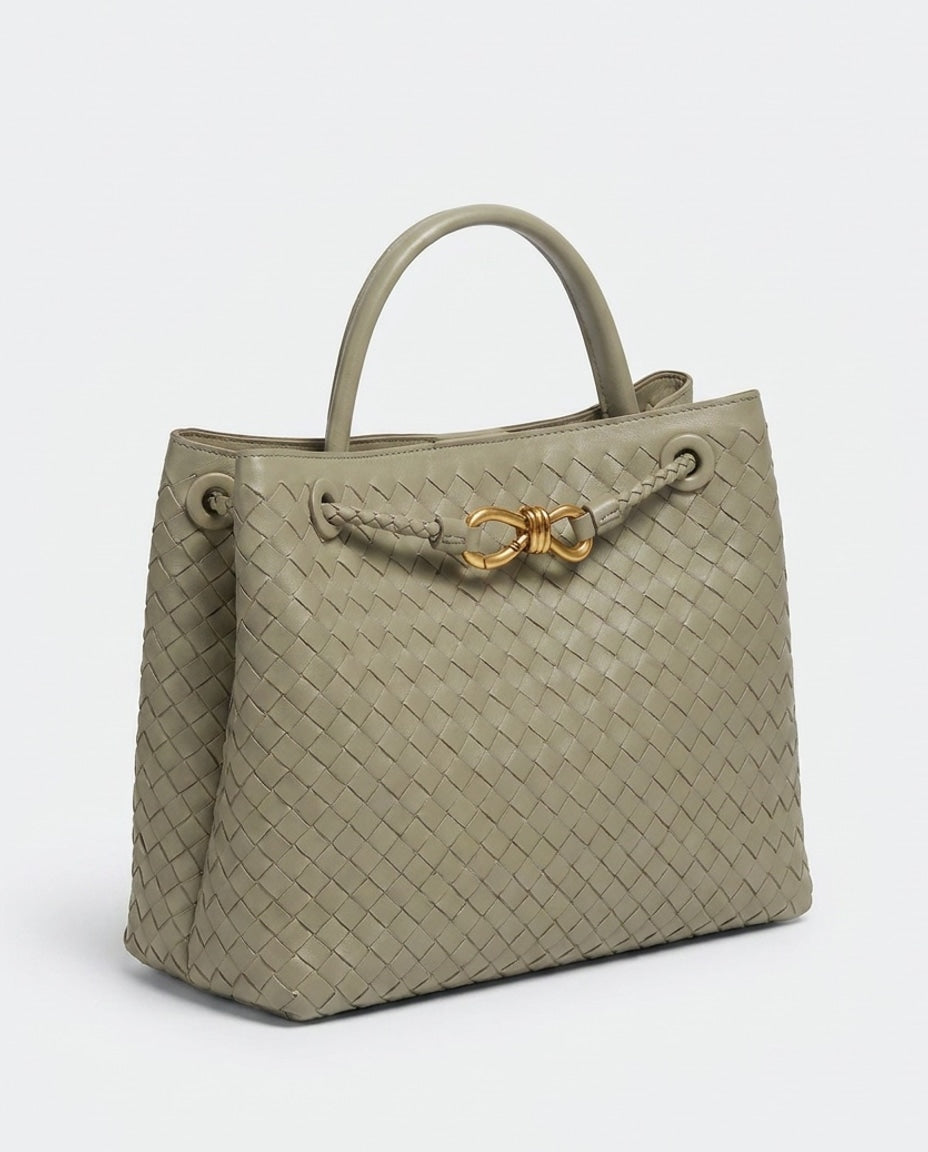 Astrée Chassard | Structured Woven Top-Handle Handbag