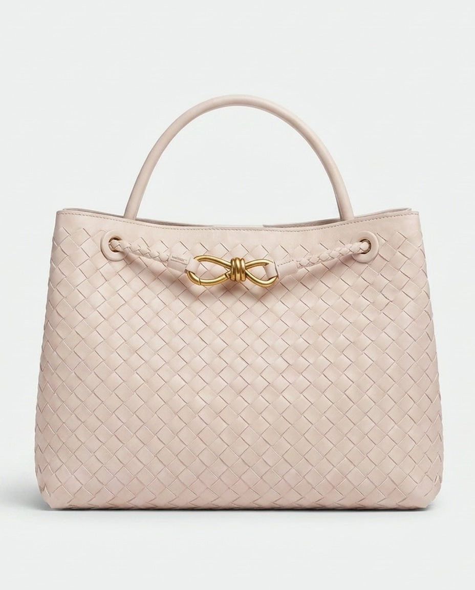 Astrée Chassard | Structured Woven Top-Handle Handbag