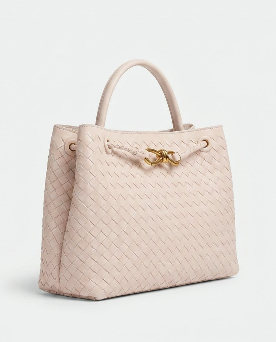 Astrée Chassard | Structured Woven Top-Handle Handbag