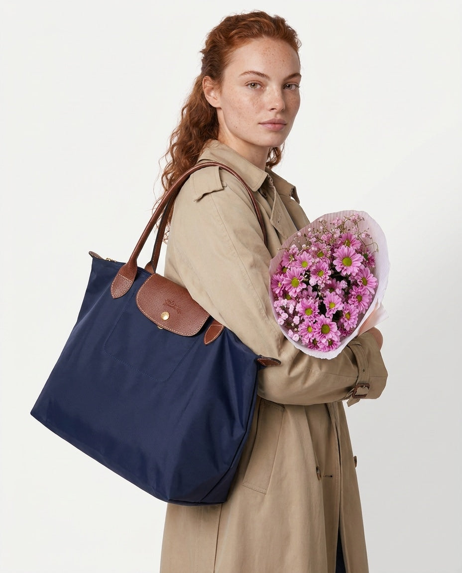 Cendrine Valetteau | Structured Flap Pocket Tote Bag