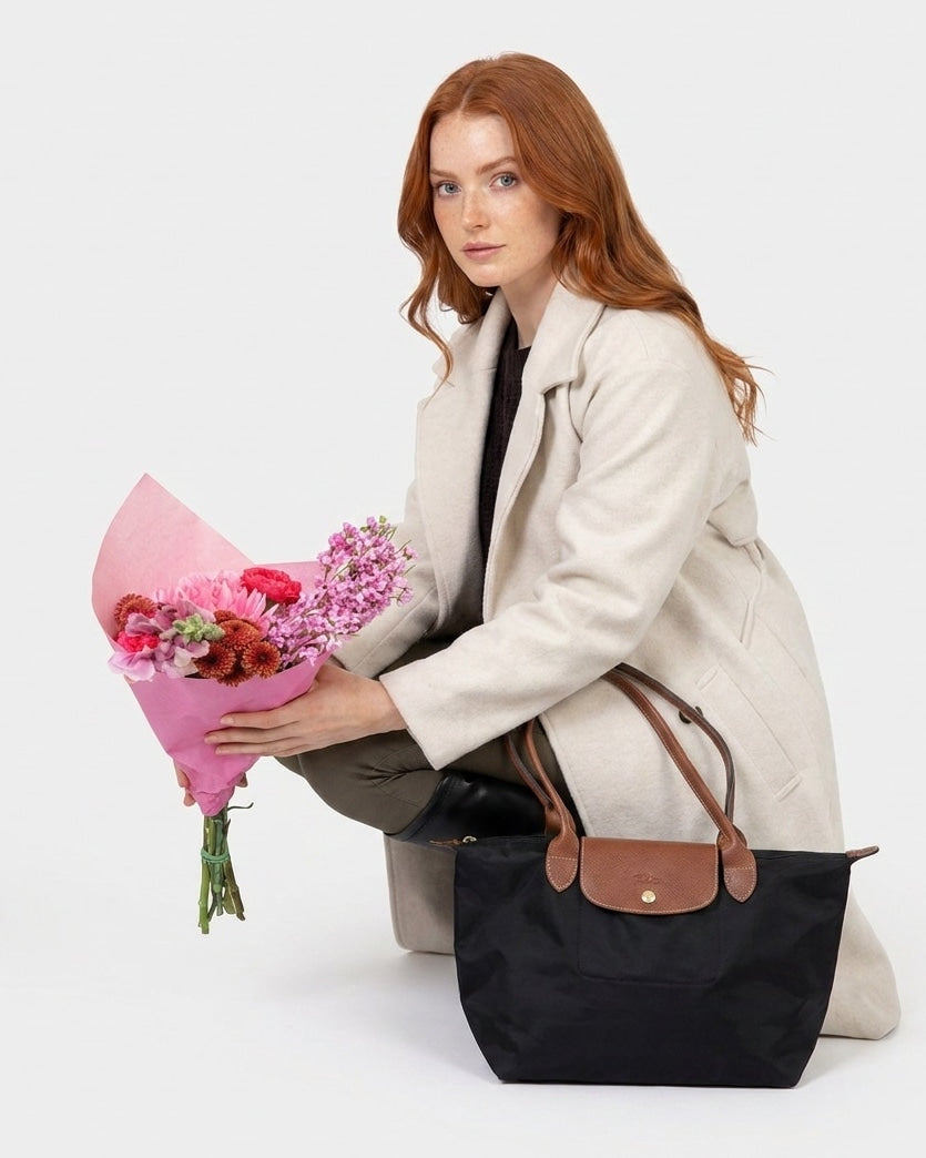 Cendrine Valetteau | Structured Flap Pocket Tote Bag
