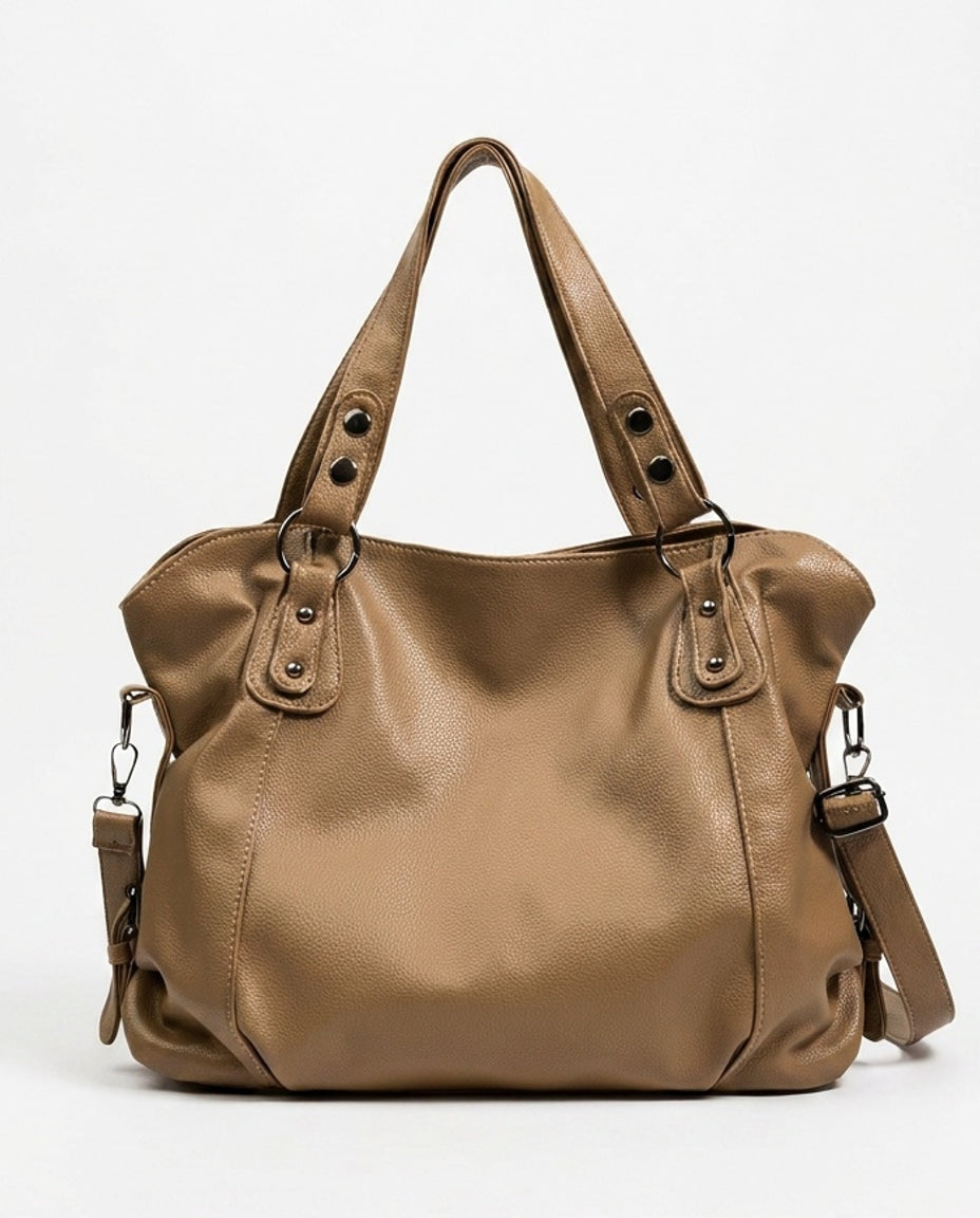 Éléa Montfort | Slouchy Double Handle Crossbody Bag