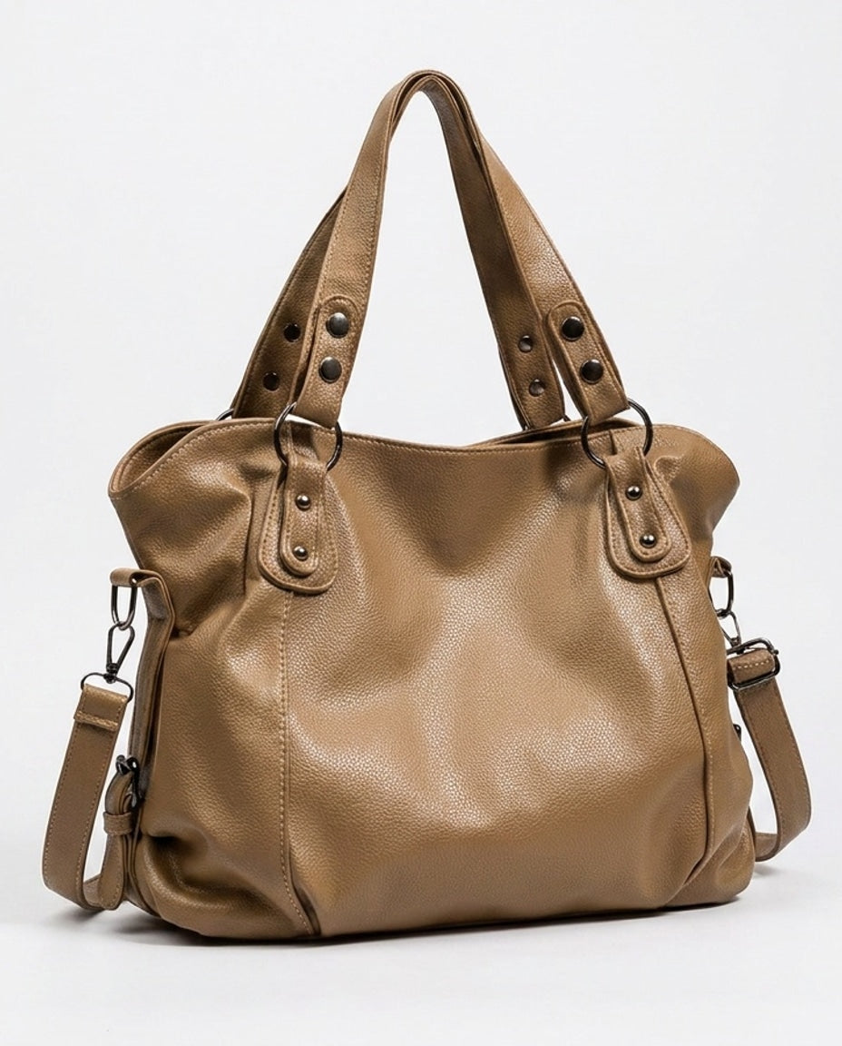 Éléa Montfort | Slouchy Double Handle Crossbody Bag