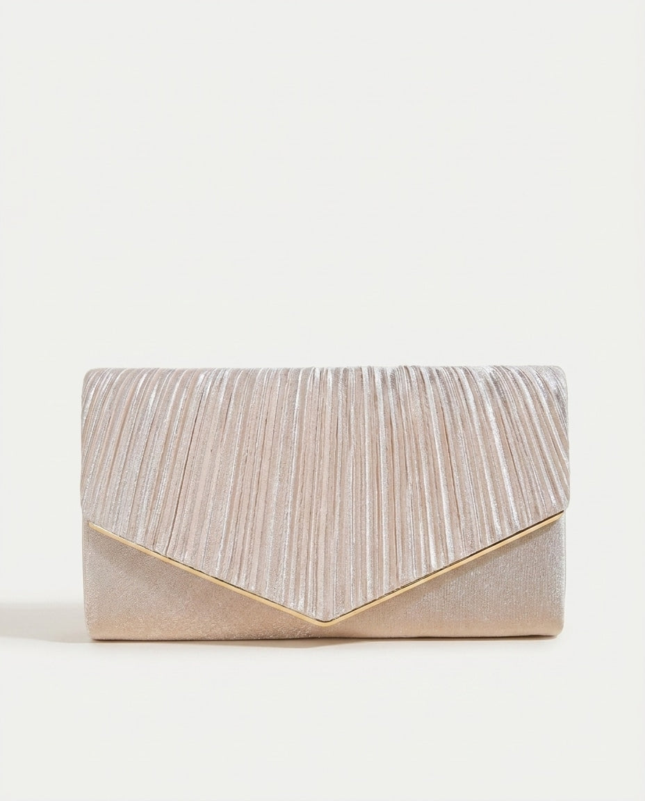 Léonelle D'Aveline | Pleated Envelope Clutch Bag