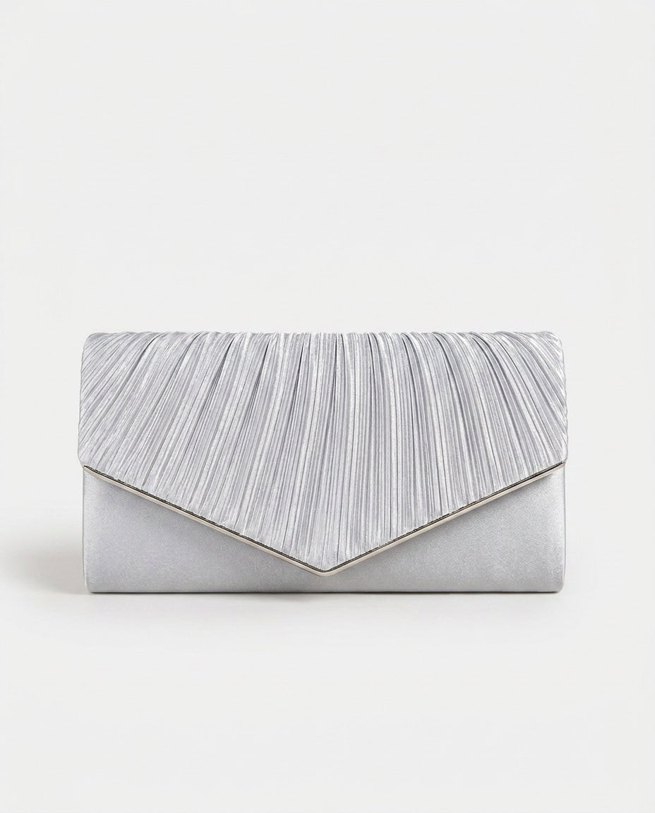 Léonelle D'Aveline | Pleated Envelope Clutch Bag